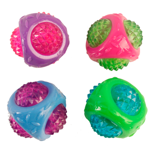 Zabawka TM JoyPet dla ps&oacute;w piłka LED 8 cm