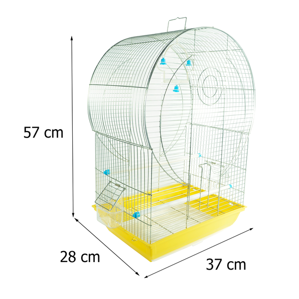 Klatka dla ptak&oacute;w JOYPET stal 37x28x57 cm A3129ZN