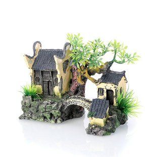 JOYPET Sztuczna dekoracja akwarium 17,5*10,5*11 cm