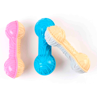 Zabawka TM JoyPet dla ps&oacute;w hantel ryflowany 17&times;6,5 cm