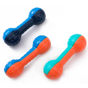 Zabawka TM JoyPet dla ps&oacute;w sztanga z piszczałką 19&times;7 cm