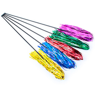 Zabawka TM JoyPet dla kot&oacute;w wędka kolorowa 50 cm