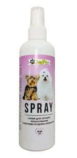 Spray ułatwiający rozczesywanie o zapachu kwiatowo-jagodowym JOYPET, 150 ml
