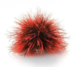JOYPET Sztuczna roślina akwariowa czarno-czerwona 15&times;9 cm