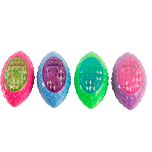 Zabawka TM JoyPet dla ps&oacute;w piłka owalna LED 14&times;6 cm